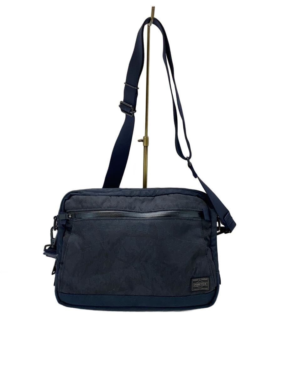 PORTER DARK FOREST Shoulder Bag Nylon NVY Real Tree Camouflage 659-05143