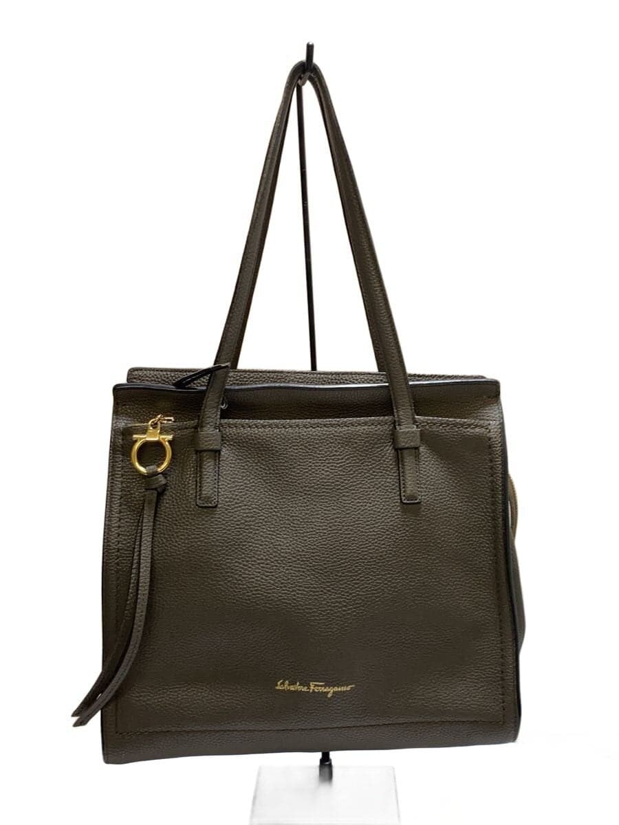 Salvatore Ferragamo AMY Tote Bag Leather BRW 21 F216 01