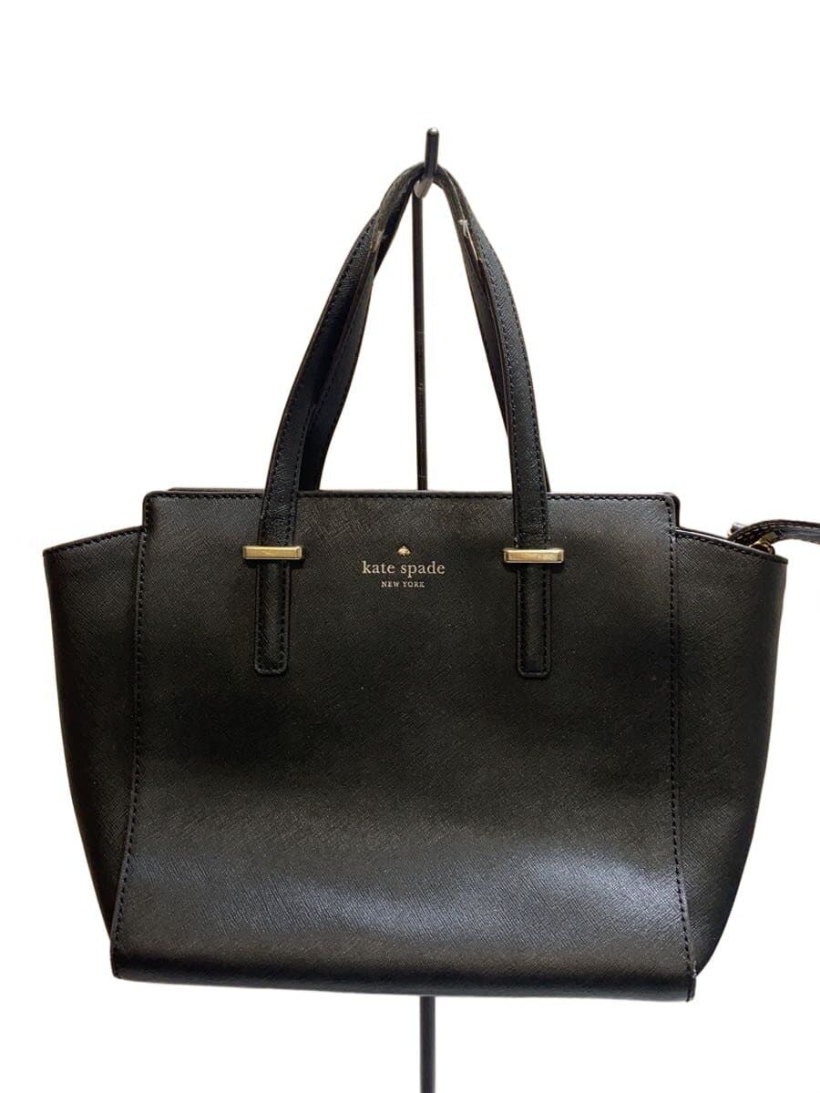 kate spade new york Tote Bag Leather BLK