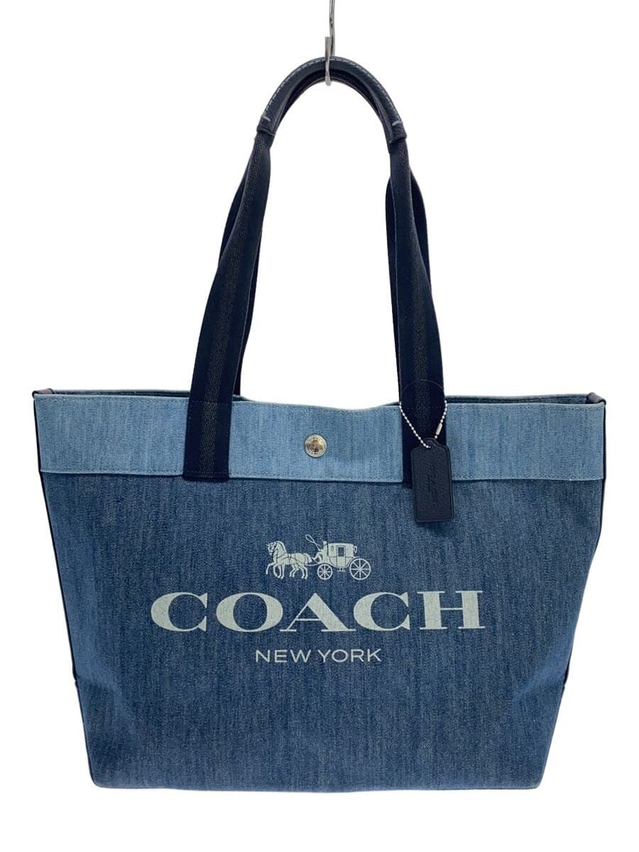 COACH Tote Bag Canvas IDG 91131