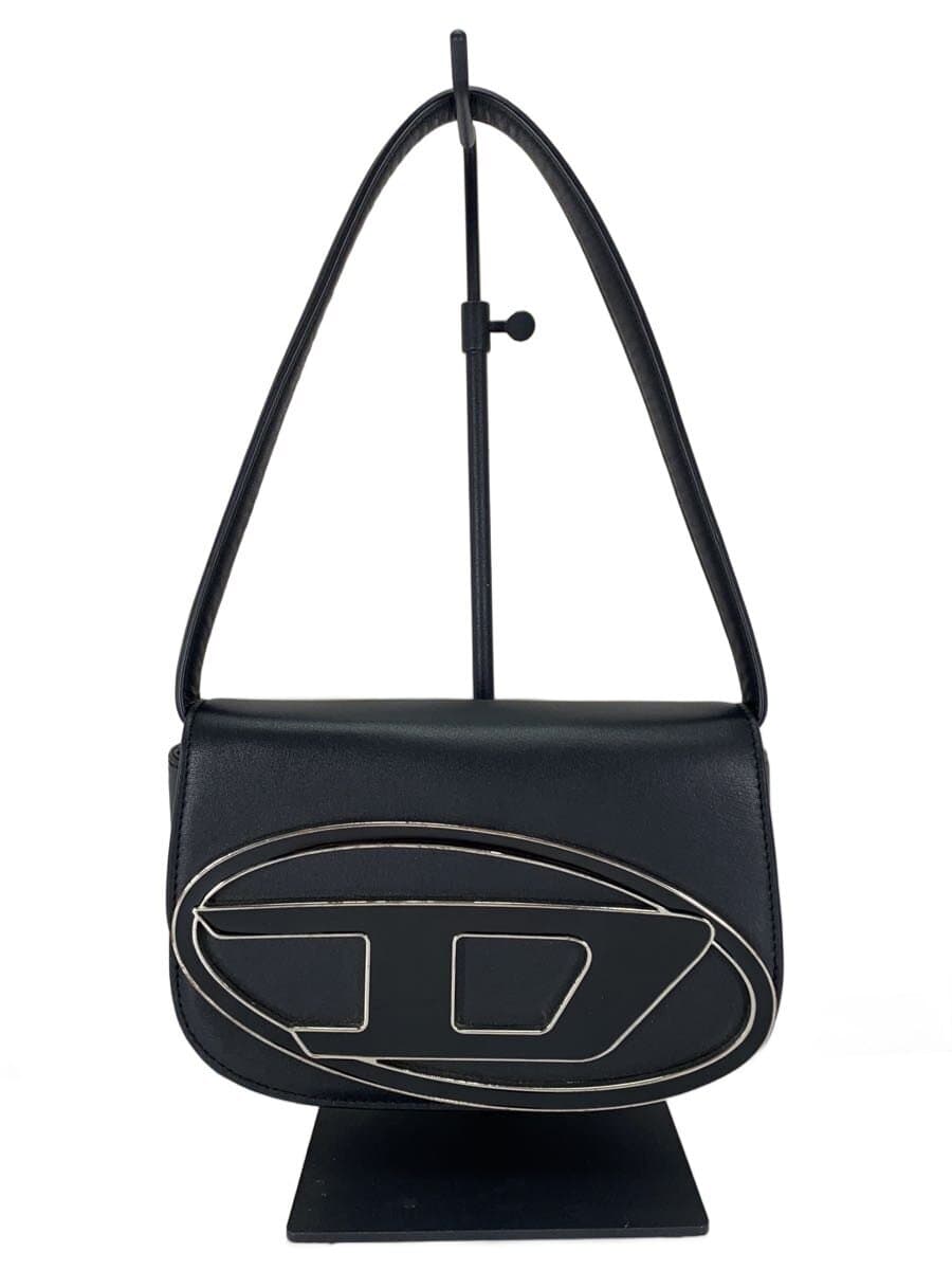 DIESEL Shoulder Bag Leather BLK X08396 PR818