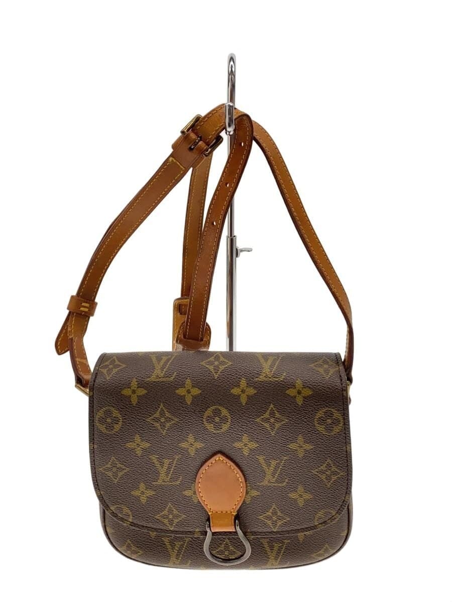 LOUIS VUITTON Saint Cloud PM_Monogram Canvas PVC BRW