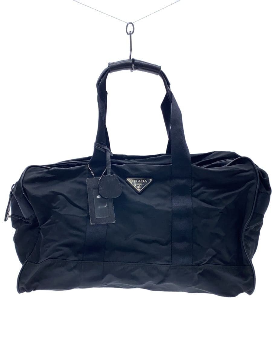 PRADA Boston Bag Nylon BLK Solid