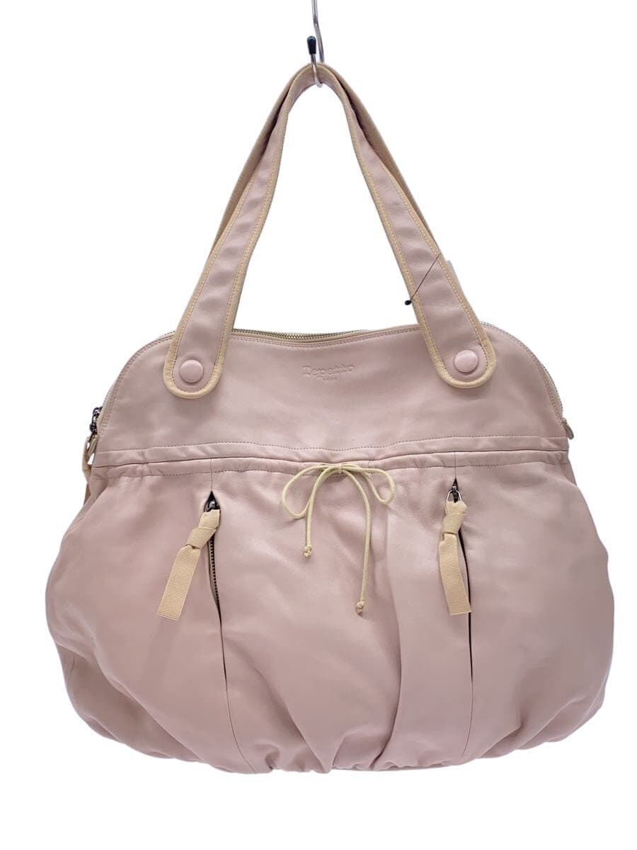 Repetto tote bag leather PNK plain