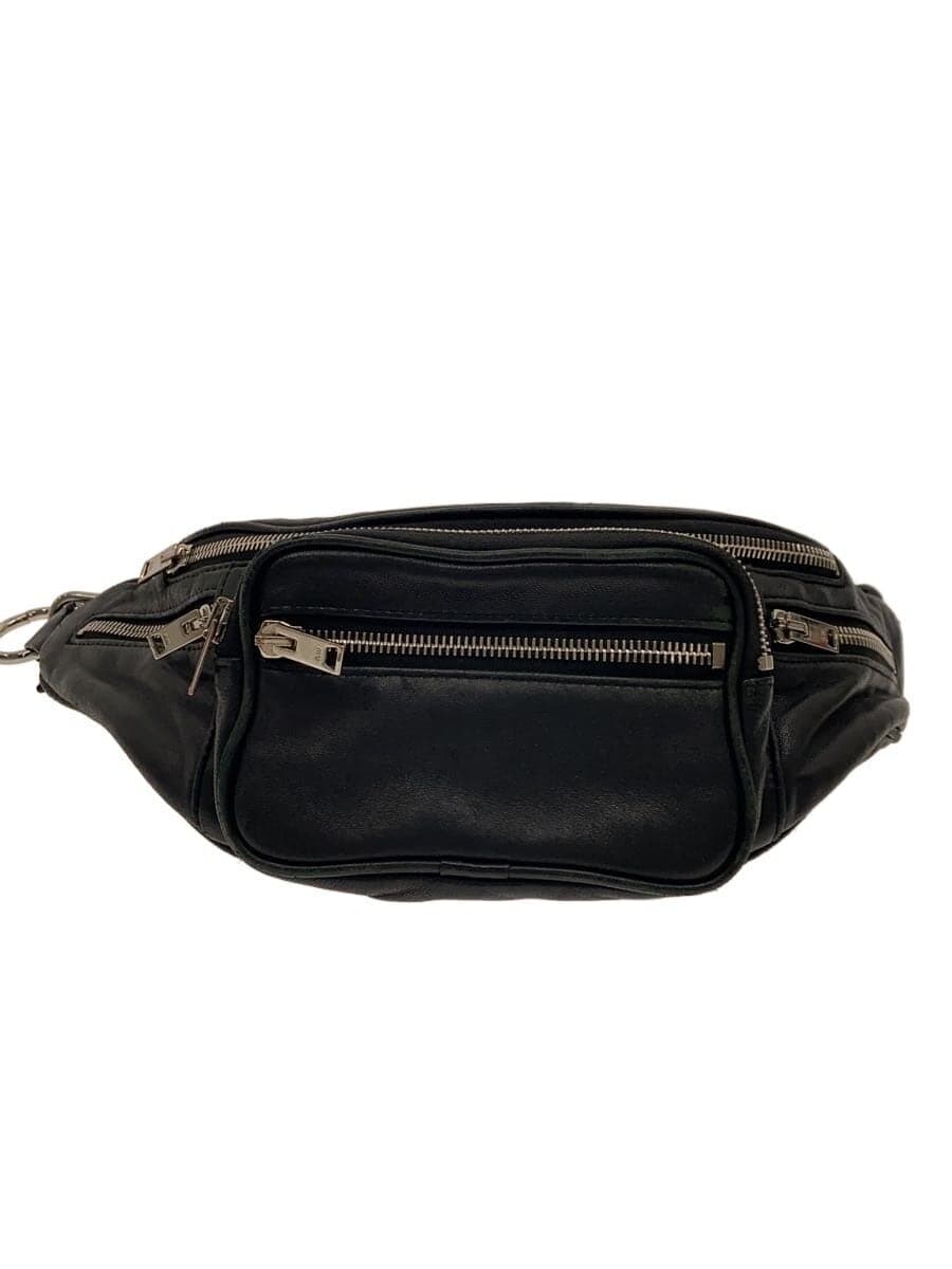 Alexander Wang ATTICA SOFT FANNY PACK Waist Bag Sheepskin BLK Solid