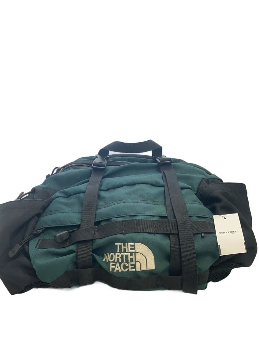 THE NORTH FACE Lining Deteriorated Bottom With Stain Waist Bag Nylon GRN