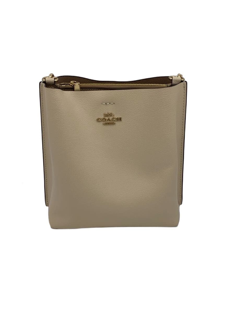 COACH Shoulder Bag Leather CRM