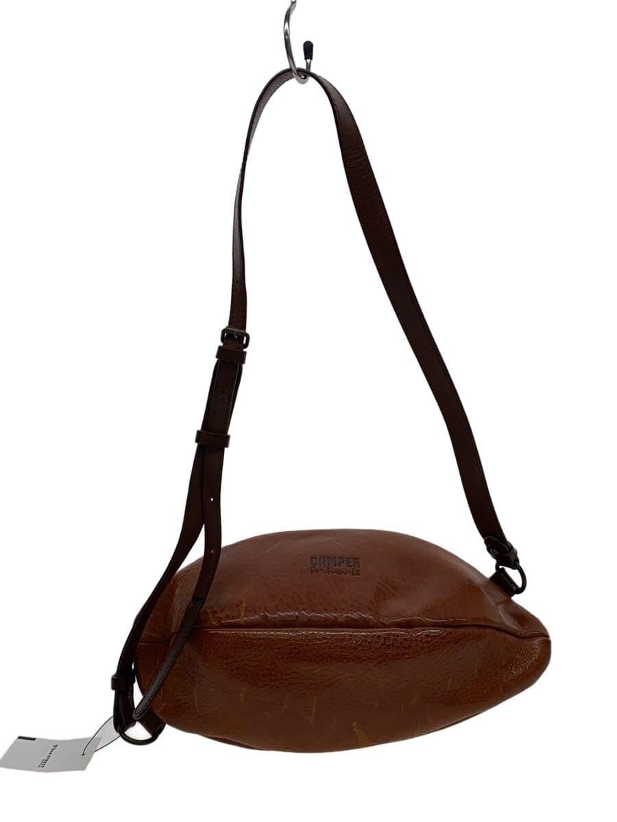 camper Rugby Ball Shape Shoulder Bag Leather BRW 52236-10