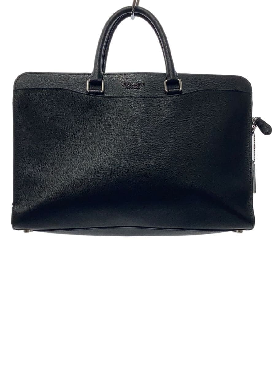COACH Briefcase Leather BLK