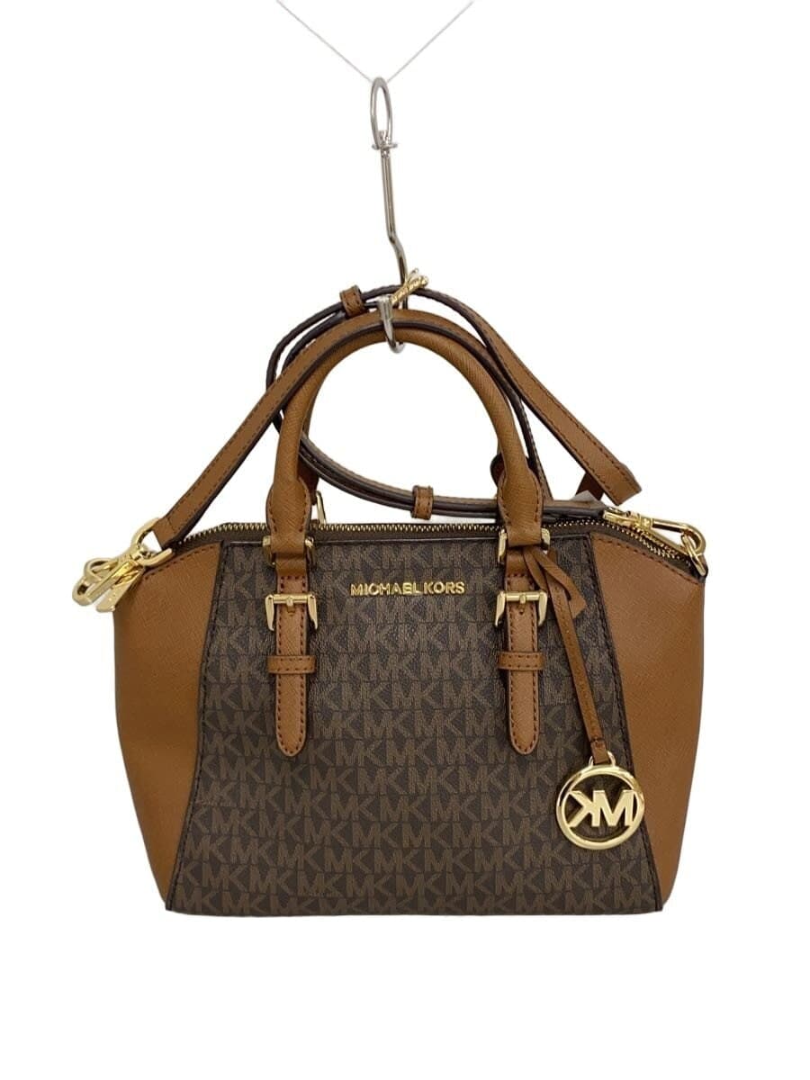 MICHAEL KORS Shoulder Bag -- BRW All-over Pattern 35S9GC6M6B