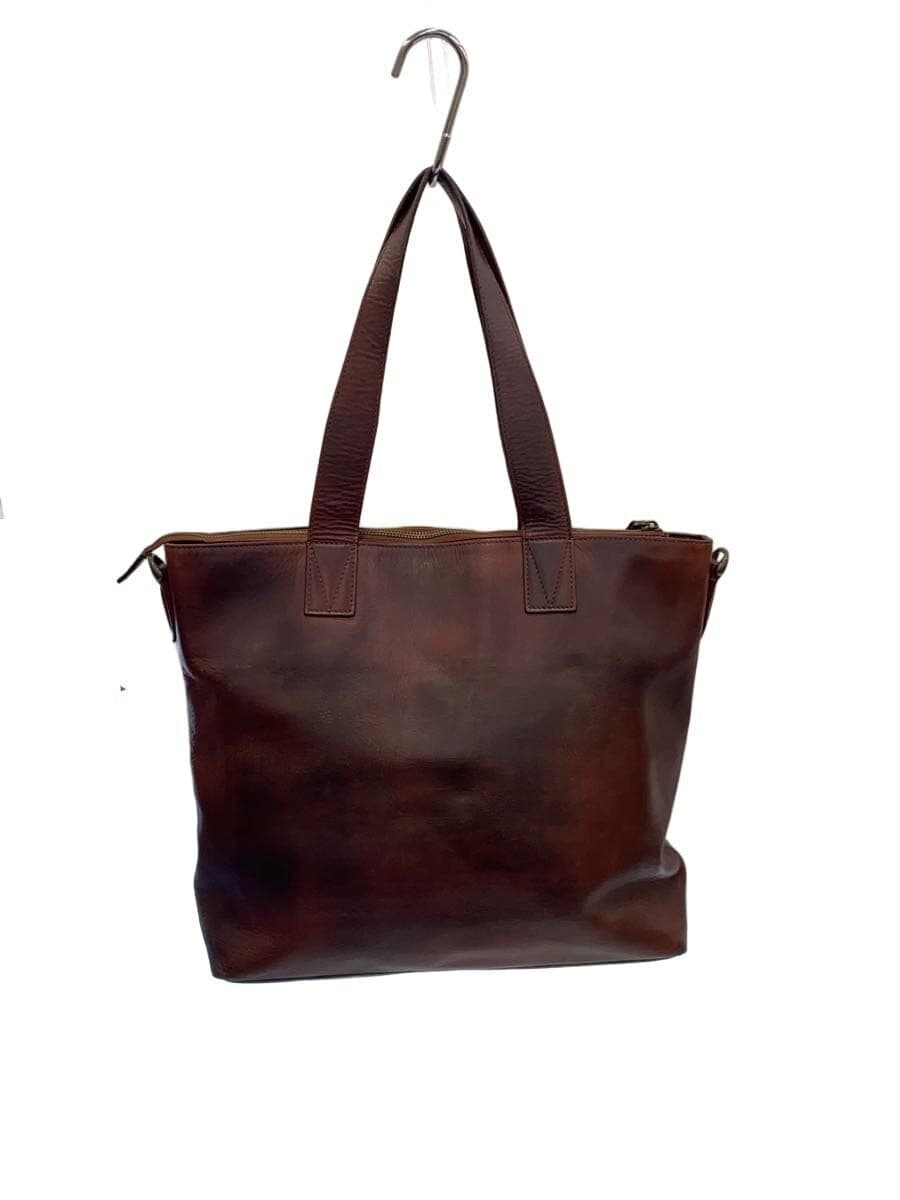 MOTHERHOUSE tote bag leather BRW plain business leather tote
