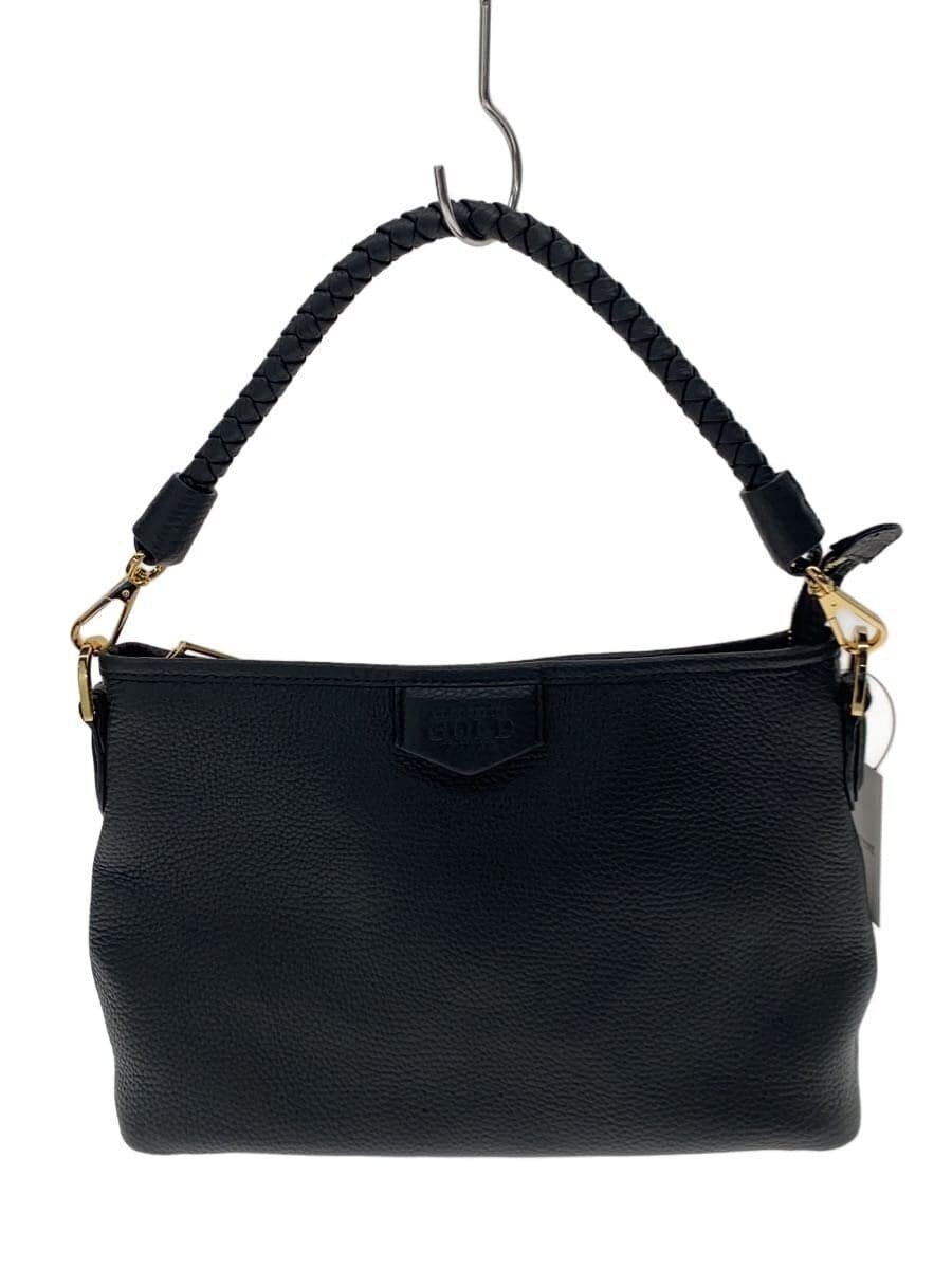 COCOCELUX GOLD Shoulder Bag BLK