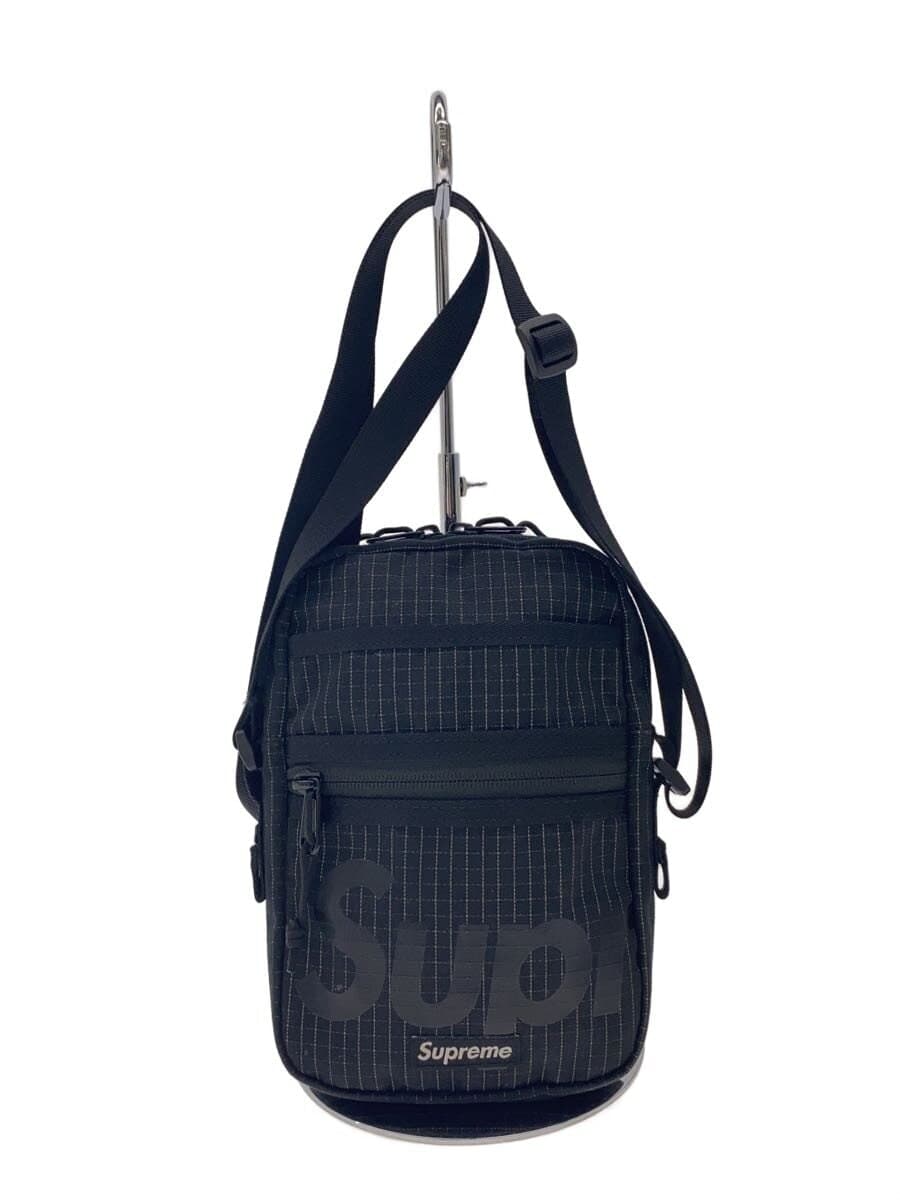 Supreme Shoulder Bag Polyester BLK Check