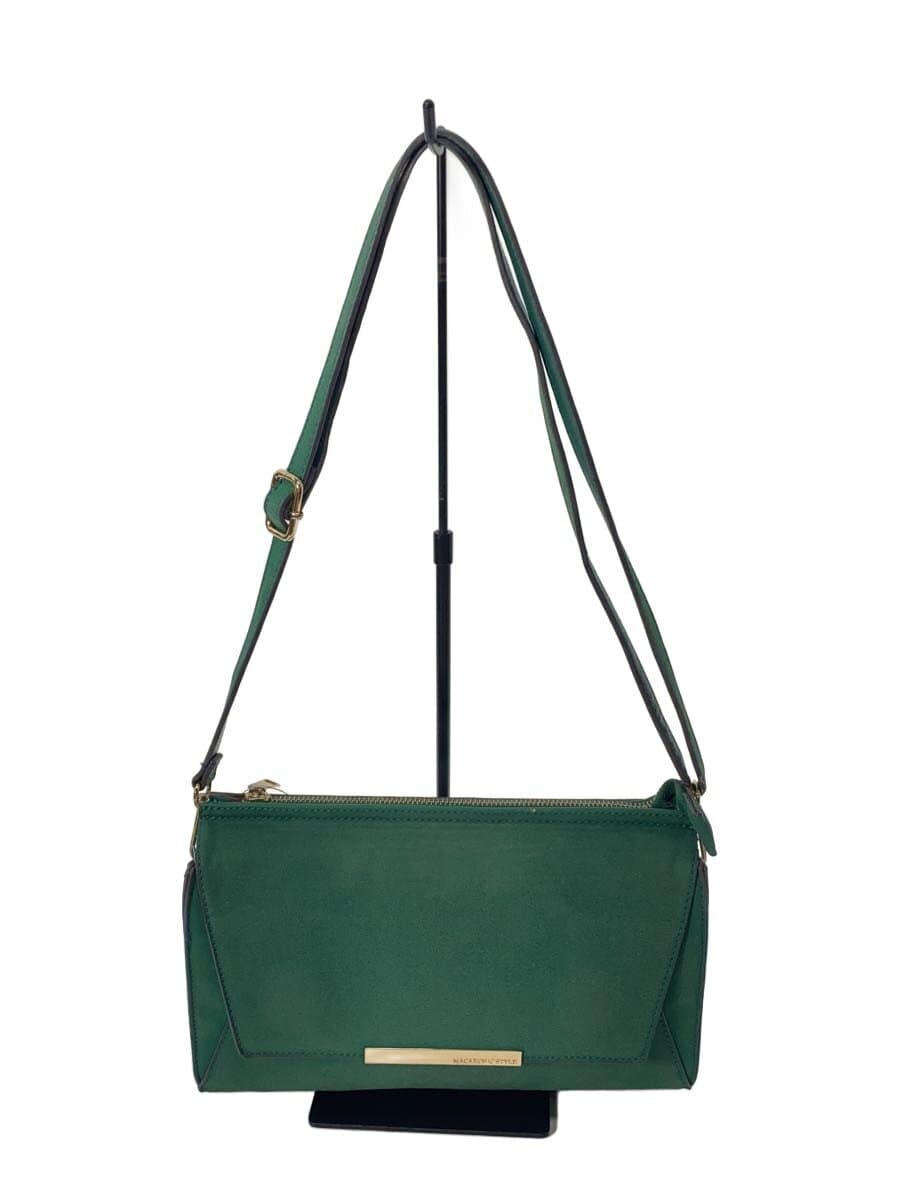 MACARONIC STYLE Shoulder Bag GRN Solid