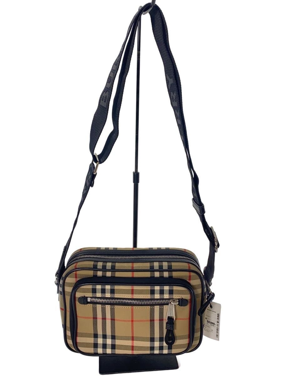BURBERRY LONDON Shoulder Bag Polyester BEG Check