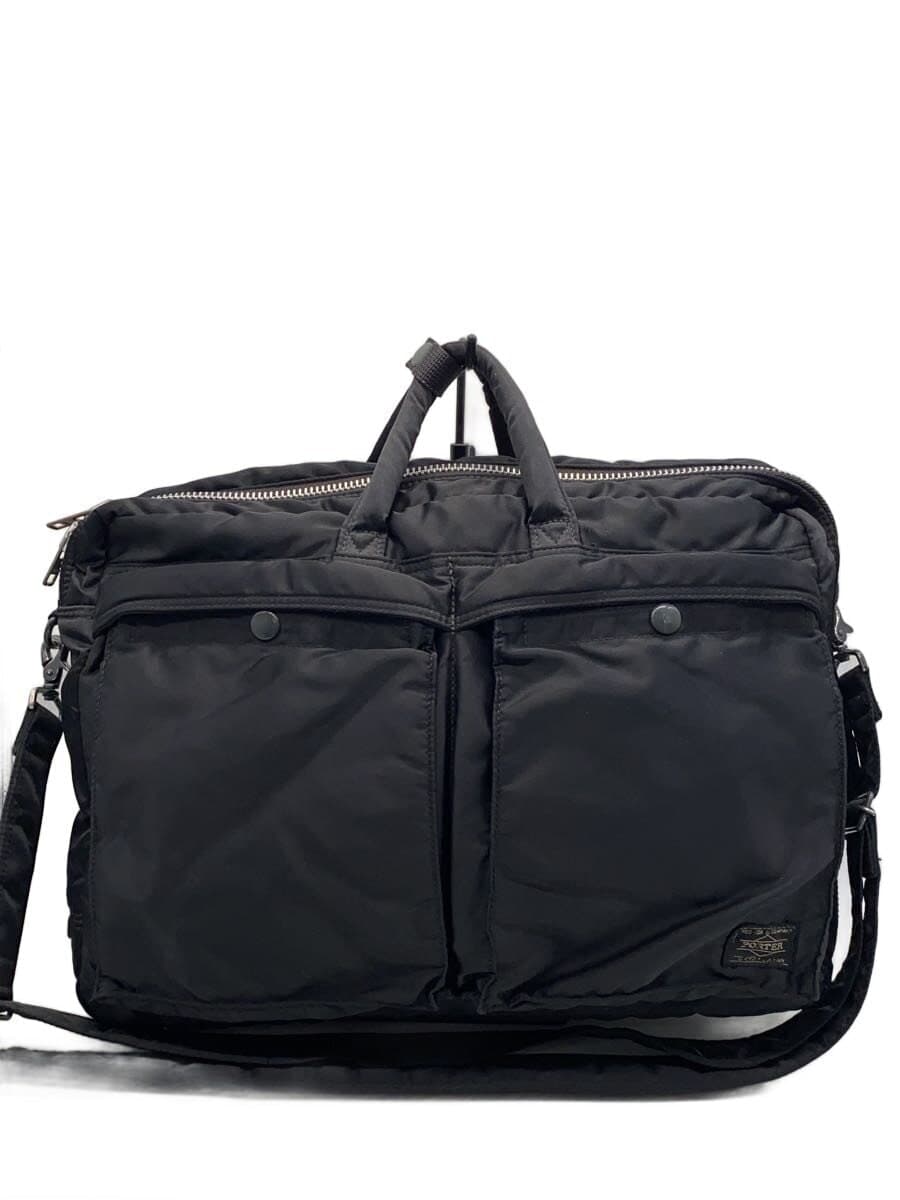 PORTER Briefcase BLK Solid 3-Way