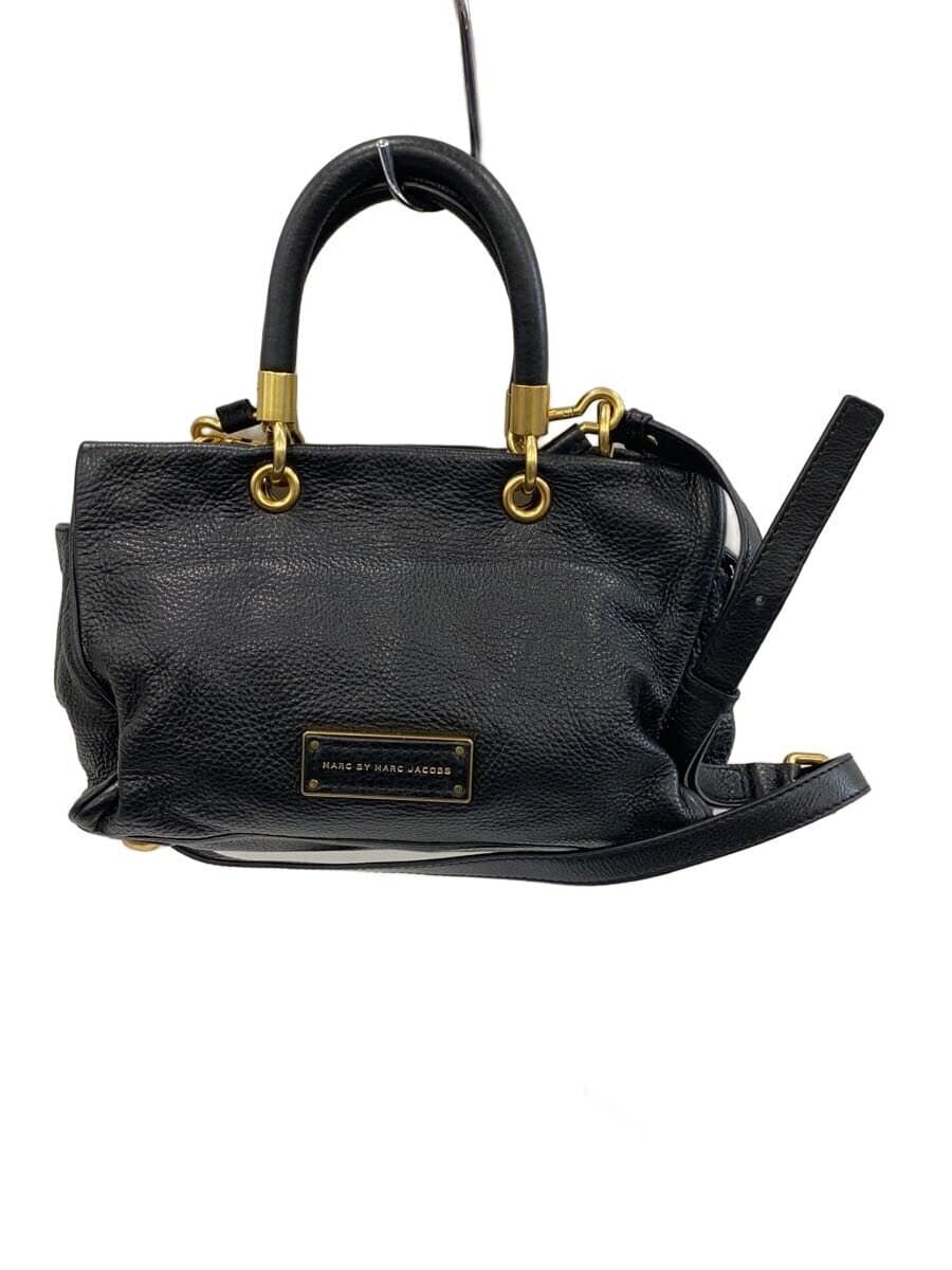 MARC BY MARC JACOBS Handbag Leather BLK M3PE134 2WA Shoulder