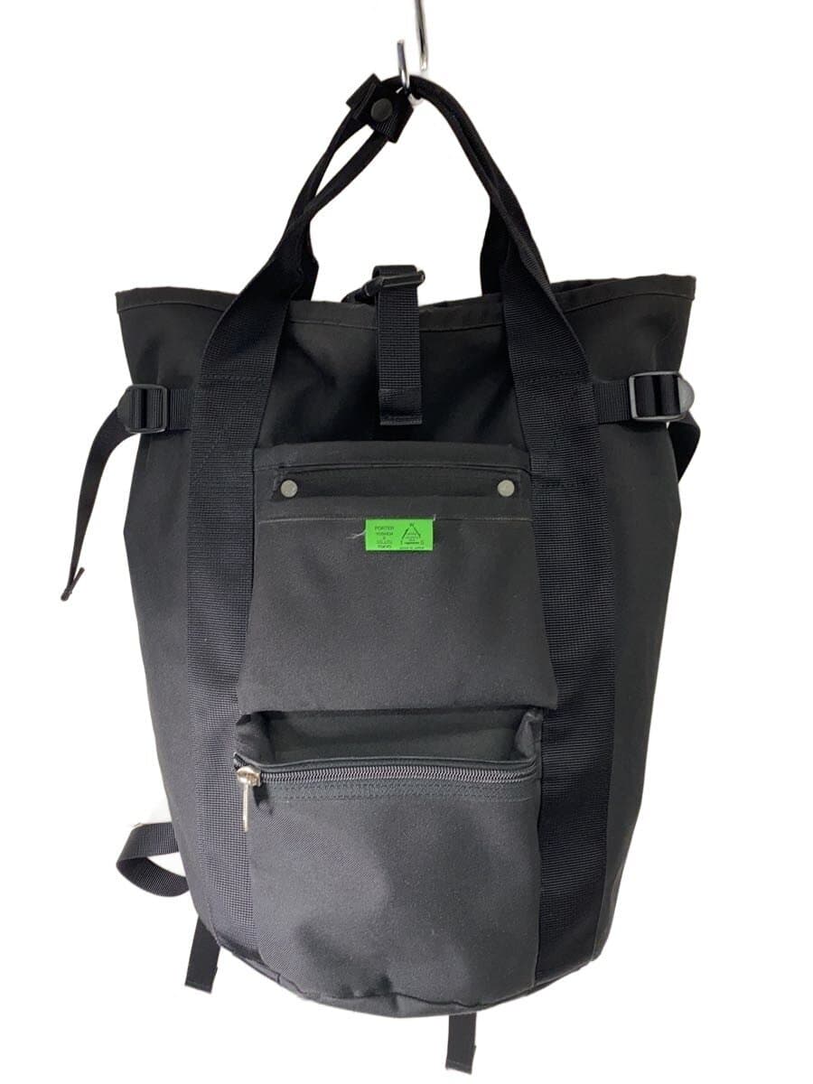 PORTERUNION Backpack Polyester BLK Solid Color