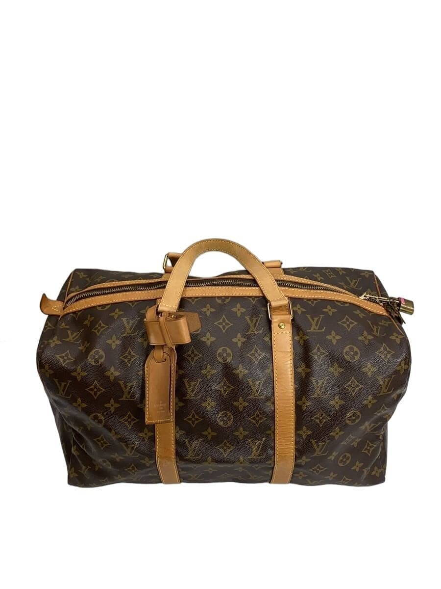 LOUIS VUITTON Keepall 45_Monogram Canvas PVC BRW