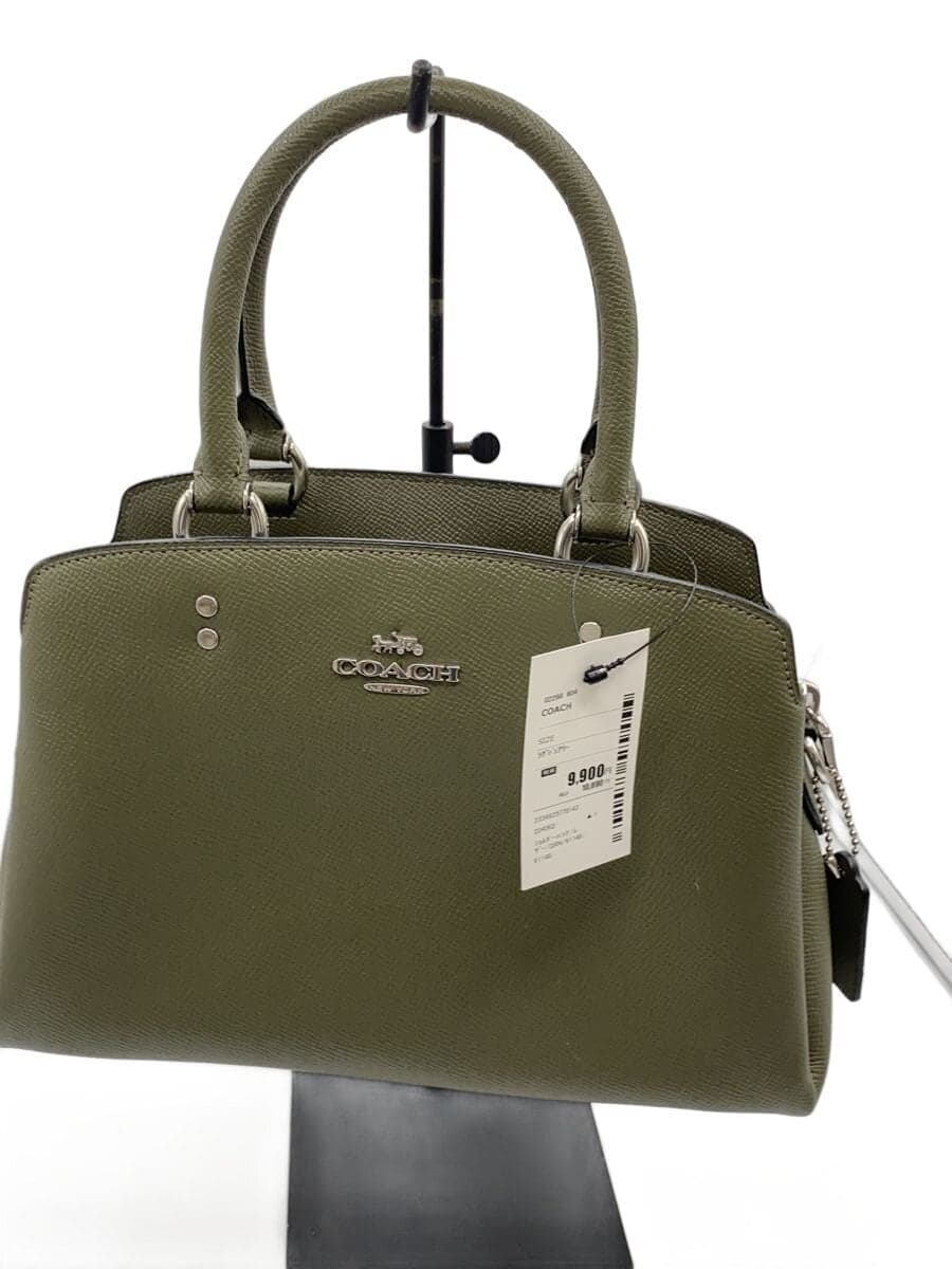 COACH Shoulder Bag Leather GRN 91146