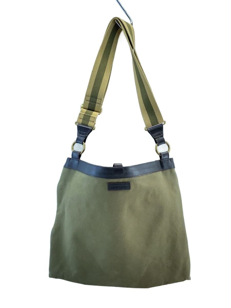 J&M DAVIDSON Shoulder Bag Canvas KHK