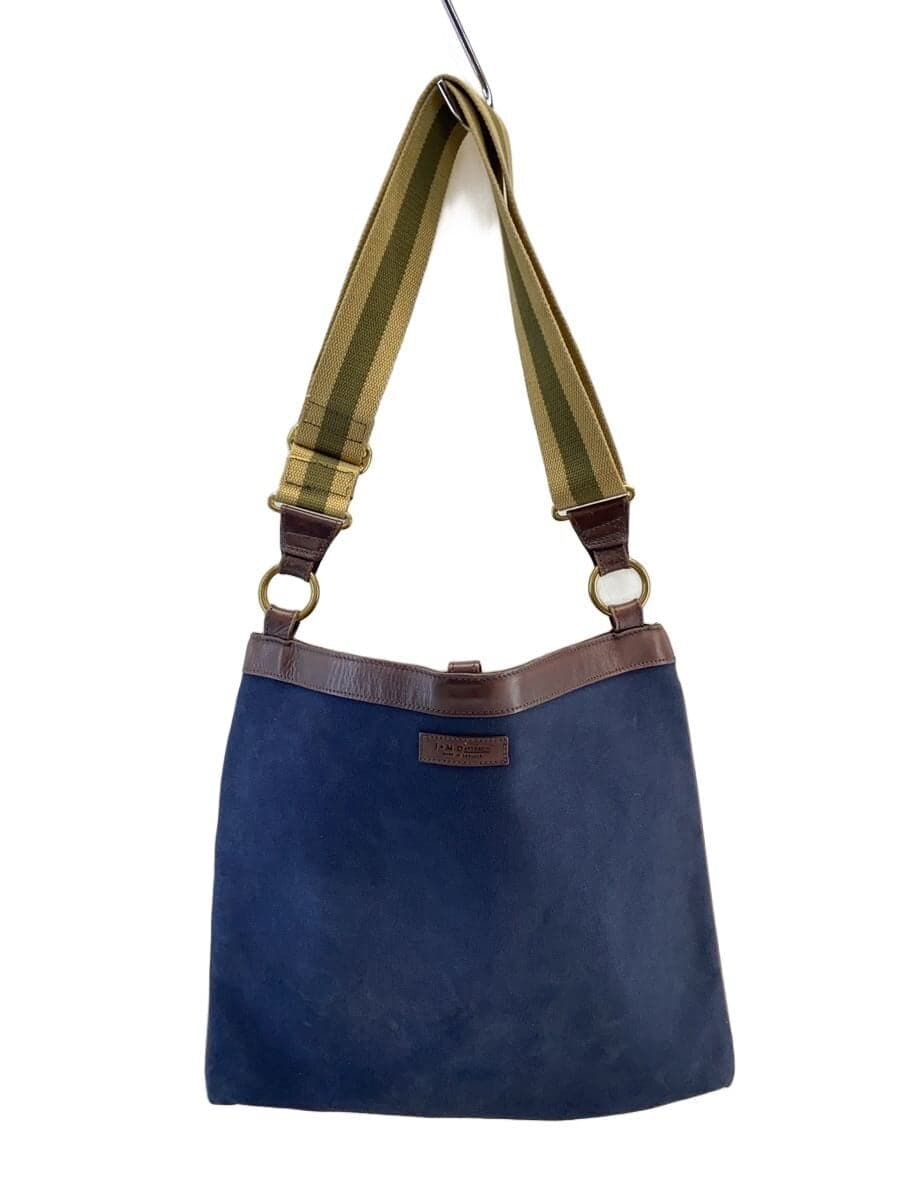 J&M DAVIDSON Shoulder Bag Canvas NVY