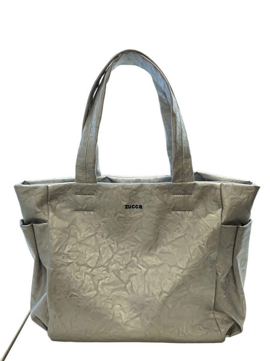 ZUC Capo emboss Tote Bag SLV Solid