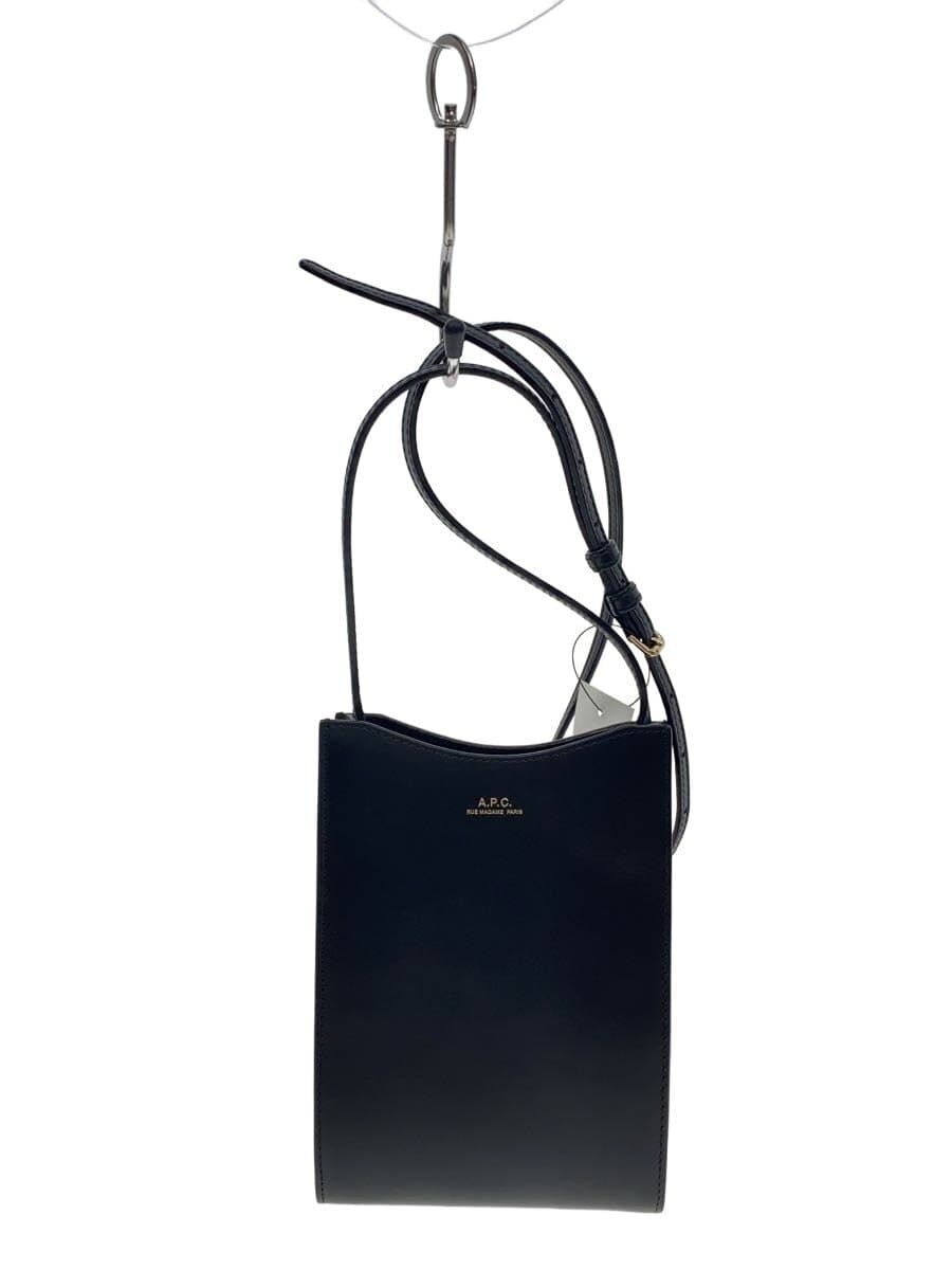 A.P.C. Shoulder Bag Leather Black