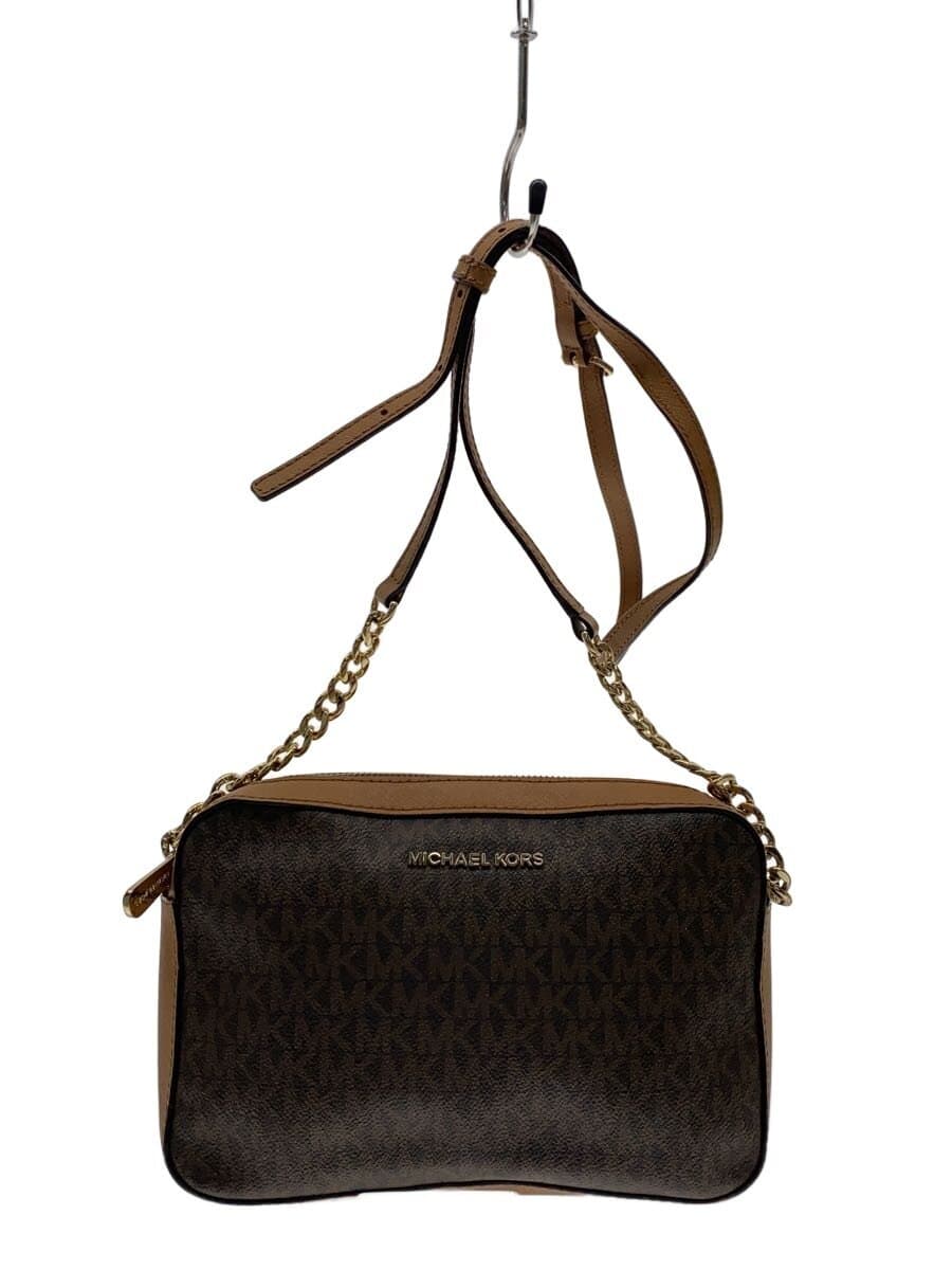 MICHAEL KORS Shoulder Bag PVC BRW 35F8GTTC3B