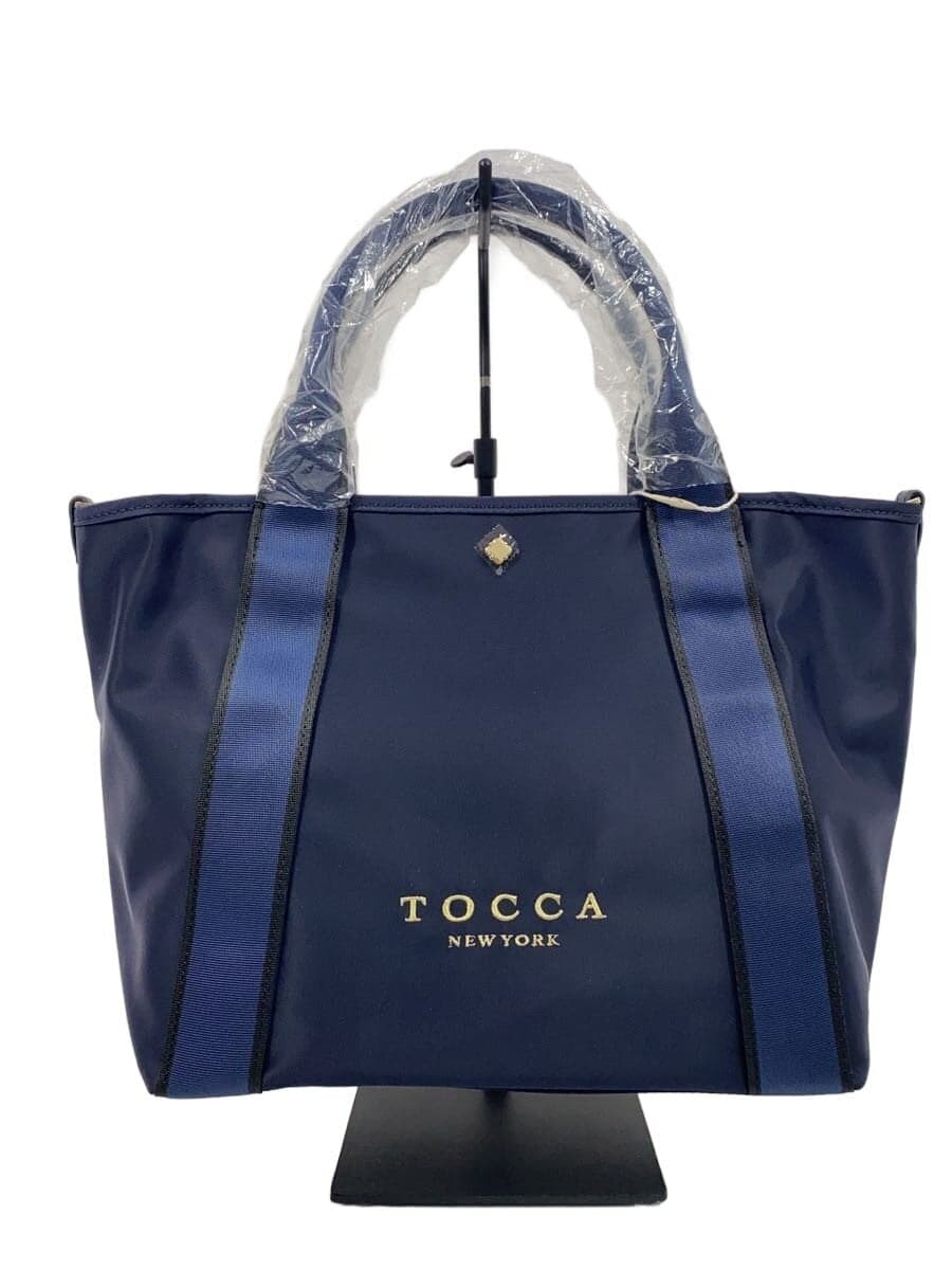 TOCCABICOLOR RIBBON TOTE Tote Bag Nylon NVY Print