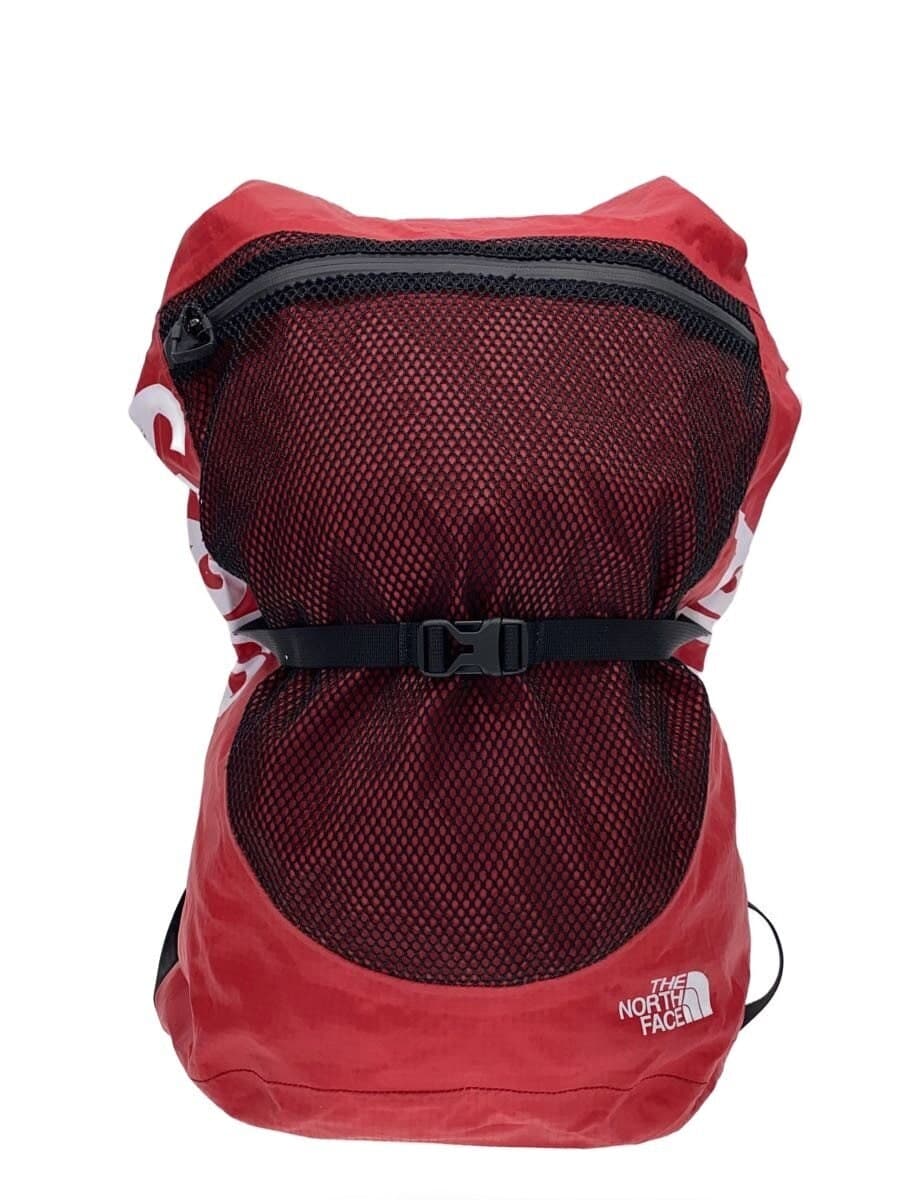 Supreme × THE NORTH FACE Backpack Nylon RED NF0A3G6Y Logo Damage WATERPROOF