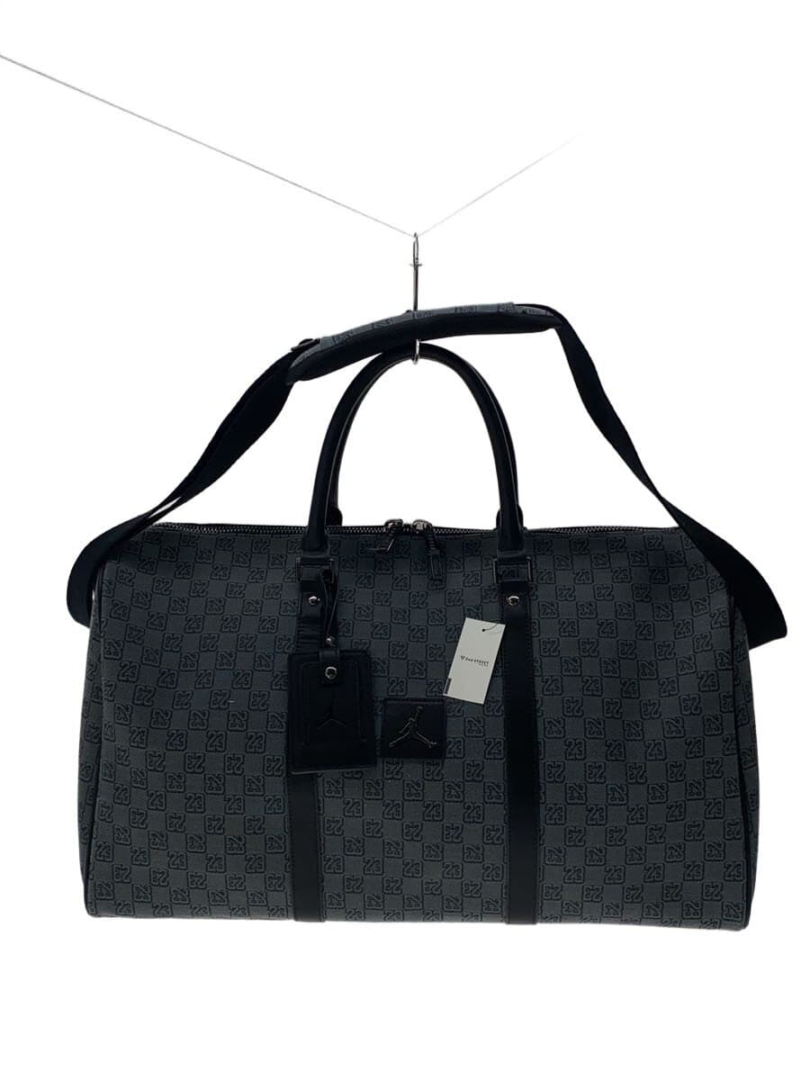 JORDAN BRAND Boston Bag -- GRY All-over pattern