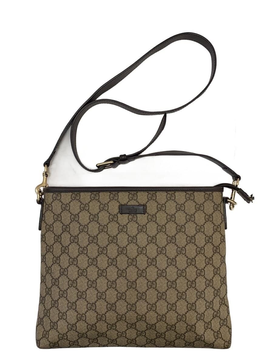 GUCCI Shoulder Bag_GG Plus PVC BEG