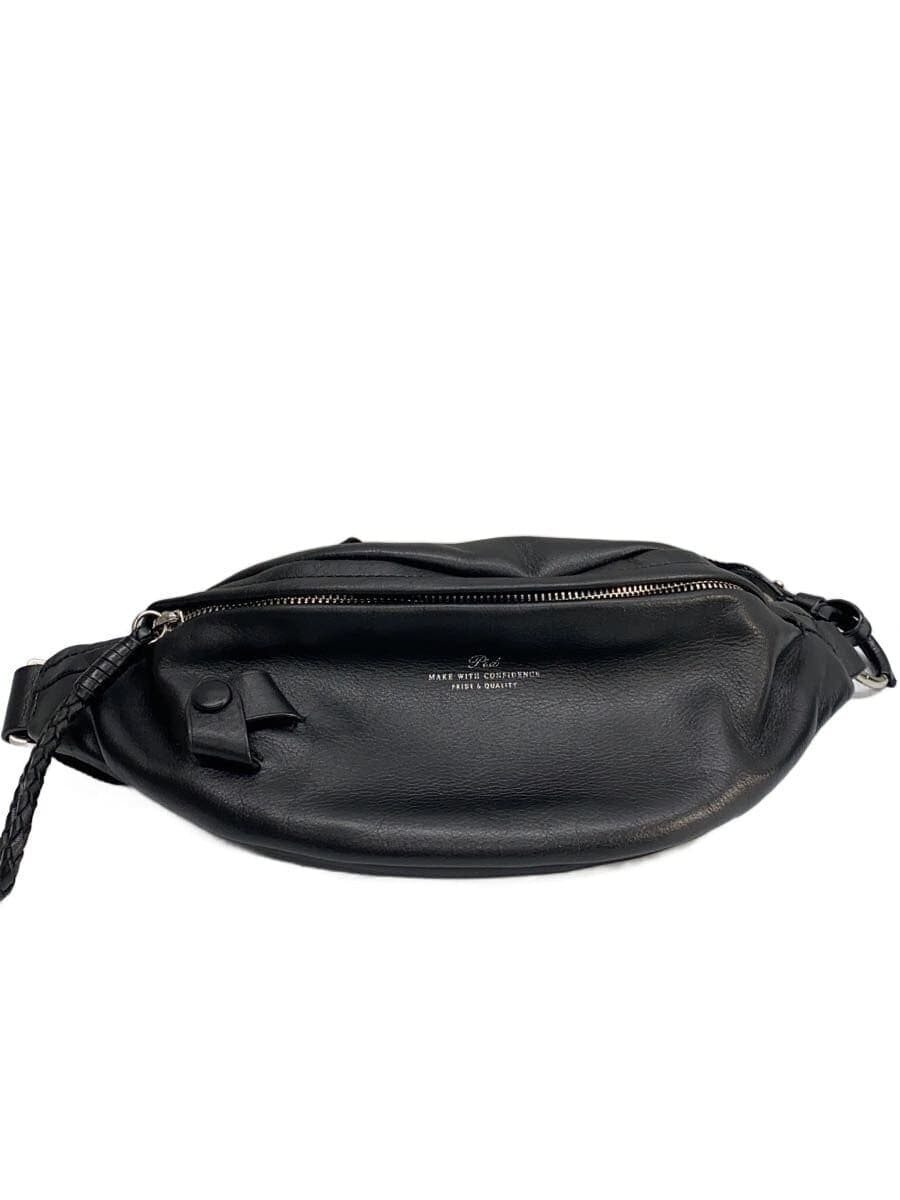 Pid Waist Bag Leather BLK