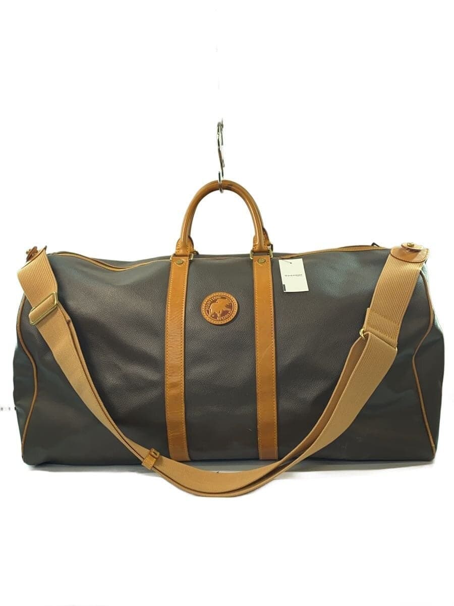 HUNTING WORLD Boston Handbag KHK