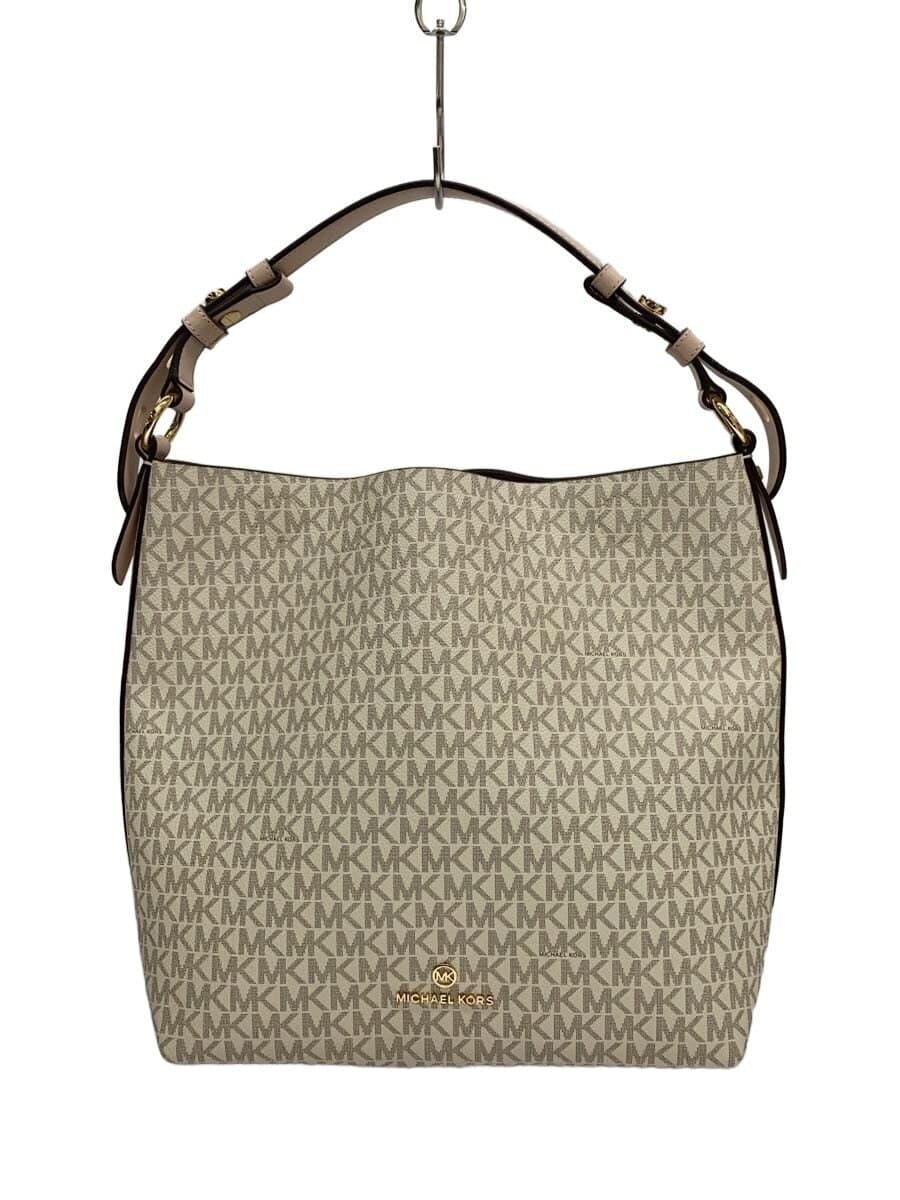 MICHAEL KORS Handbag -- CRM All-over print 30TOGU3L6B