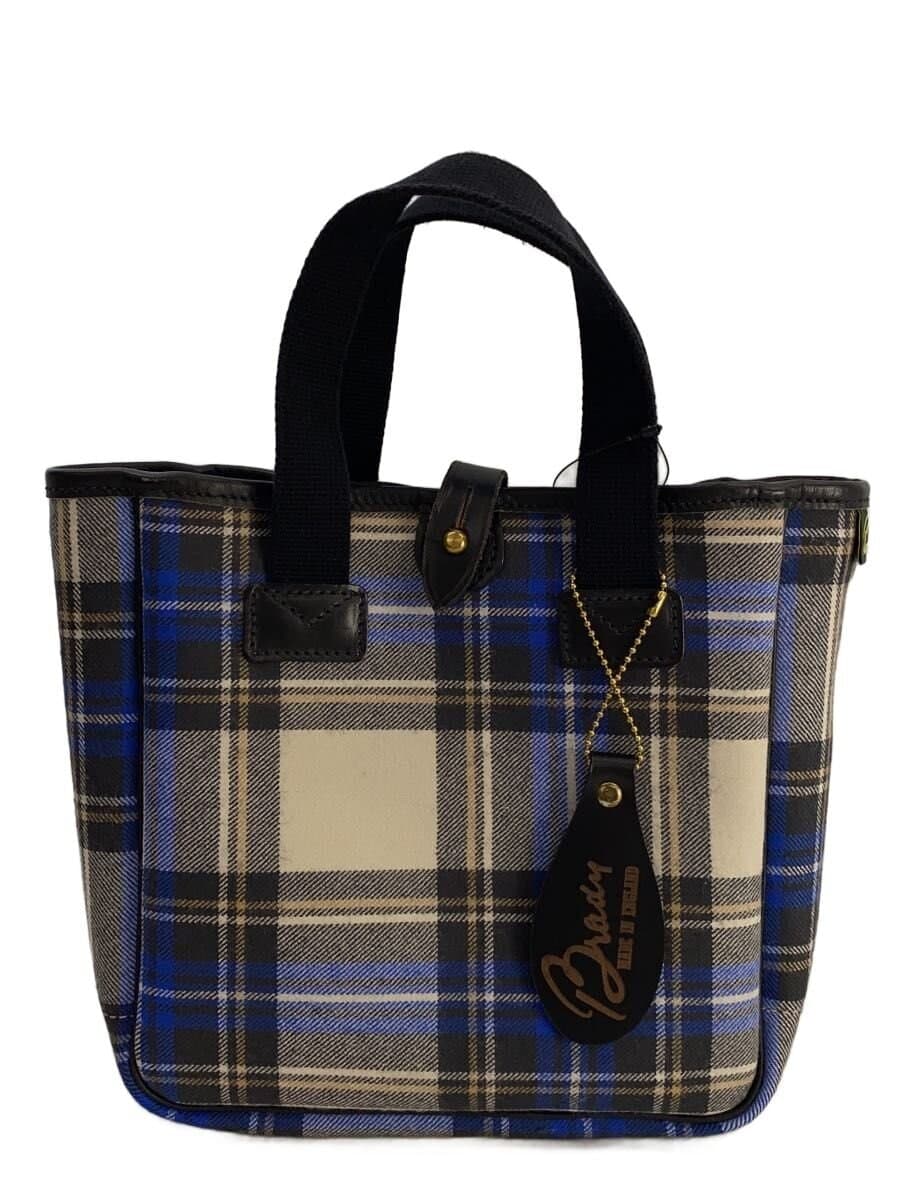 BRADY Handbag BLU Check Charm