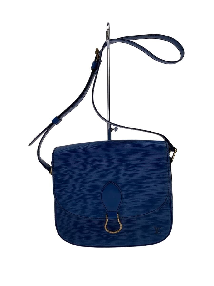 LOUIS VUITTON Saint Cloud _Epi Leather BLU