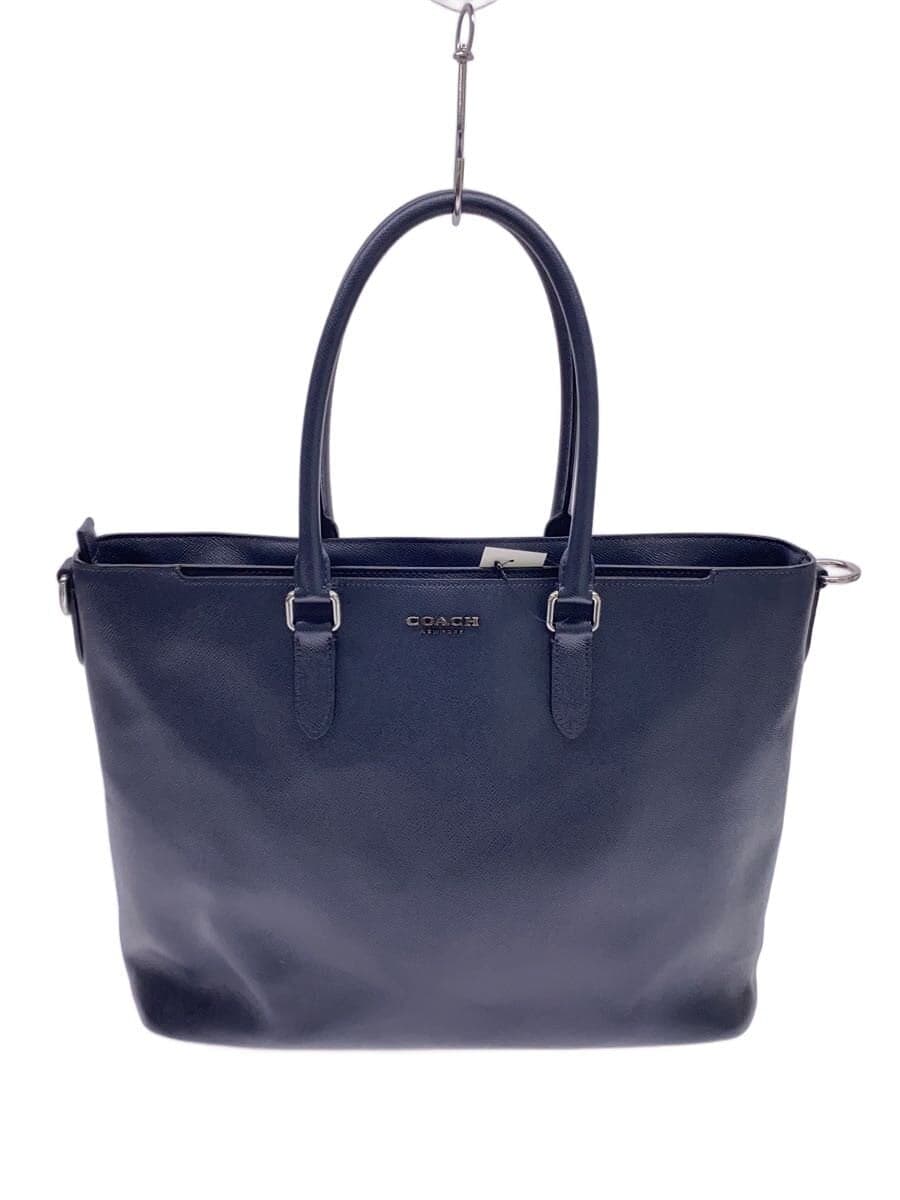 COACH handbag leather NVY f2347-c2842 handle part shows signs of wear