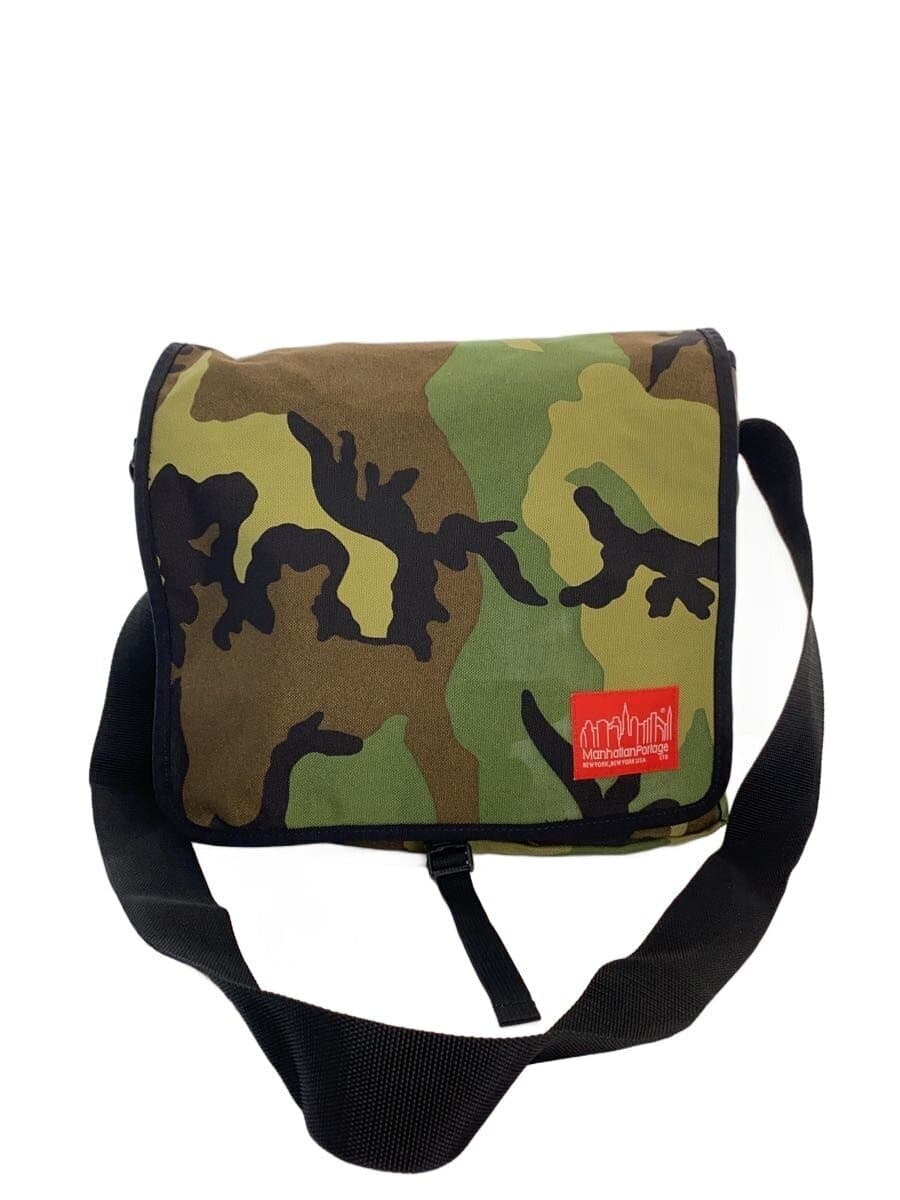 Manhattan Portage Shoulder Bag Canvas GRN Camouflage