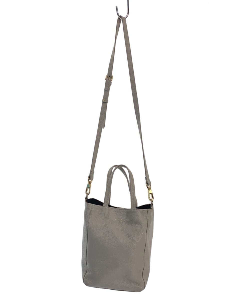 VIOL Ad’ORO2-Way Shoulder Bag Leather GRY