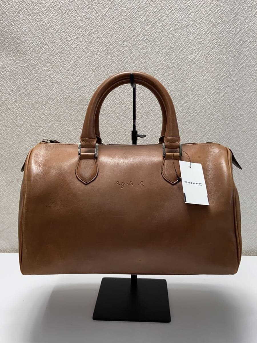 agnes b. Handbag BRW Solid