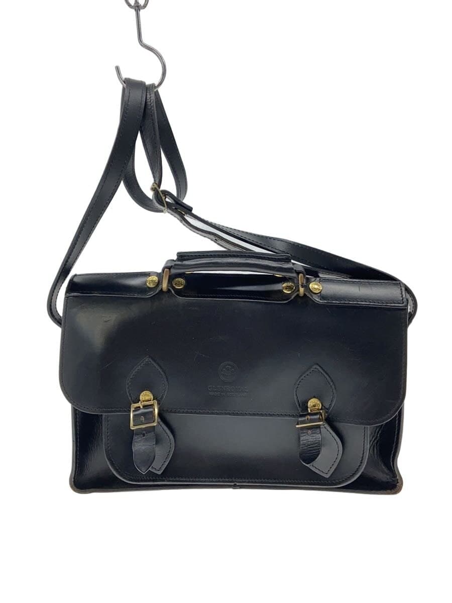 GLENROYAL Shoulder Bag Leather BLK