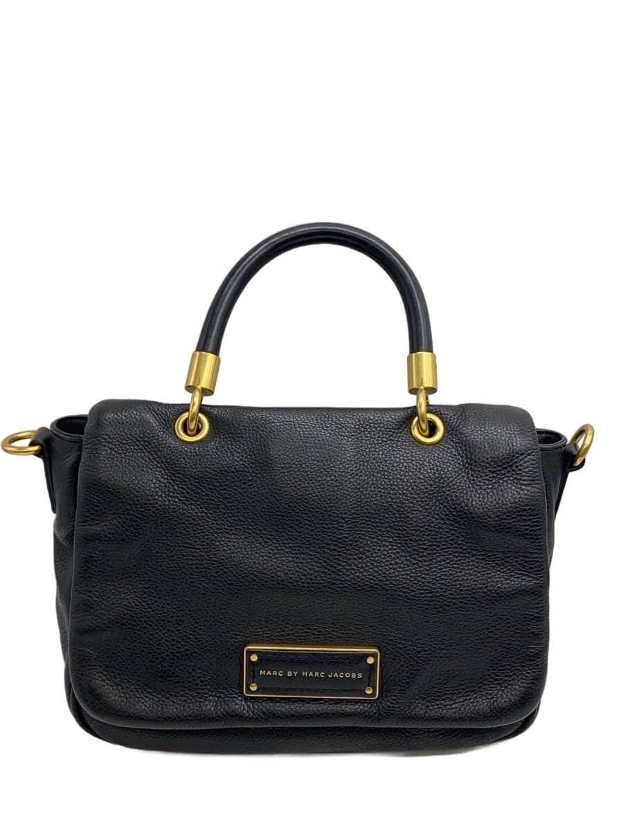 MARC BY MARC JACOBS Shoulder Bag Leather BLK M3PE133