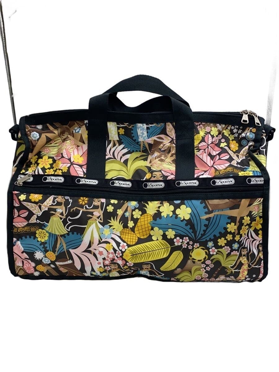 LESPORTSAC Boston Bag Polyester Multicolor All Over Pattern