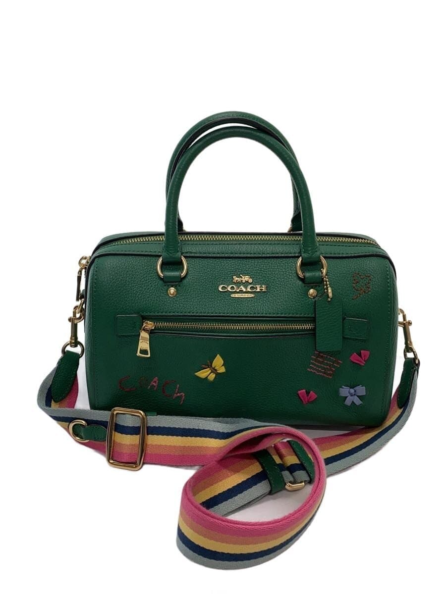 COACH handbag leather GRN