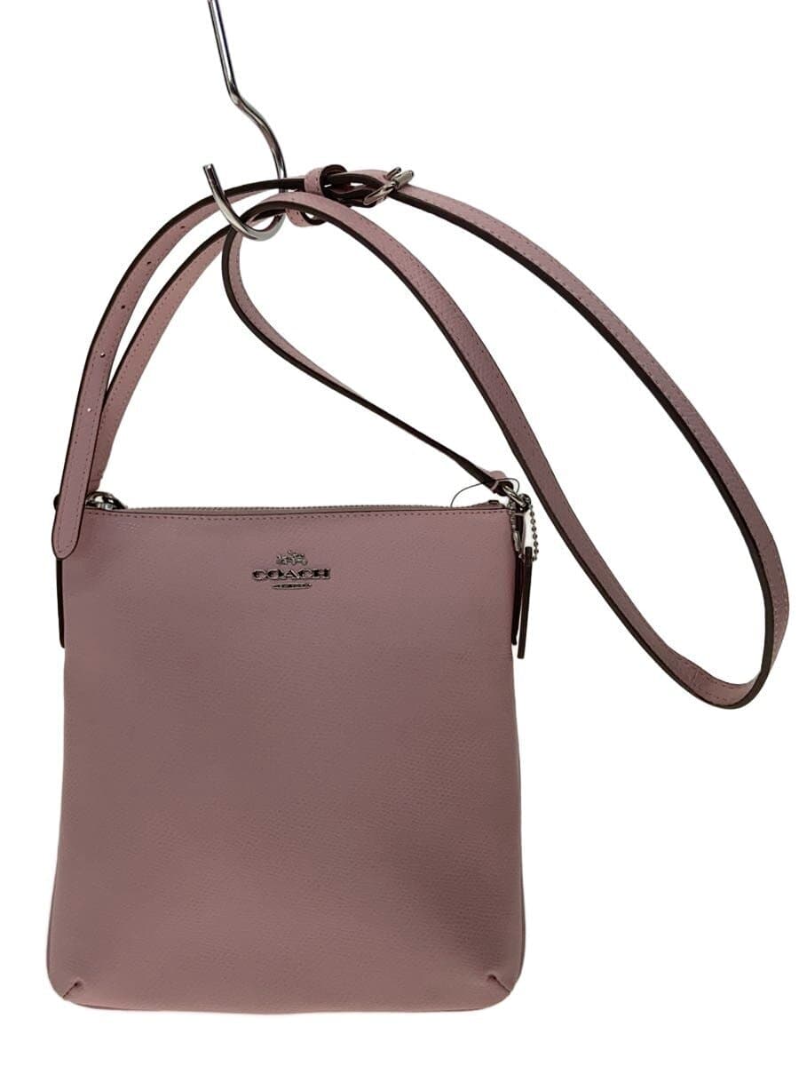COACH Shoulder Bag_All Leather Leather PNK