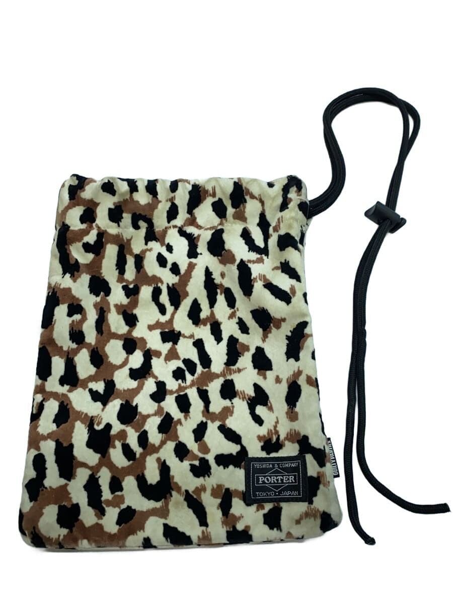 PORTER x WACKO MARIA Pouch Multicolor Animal