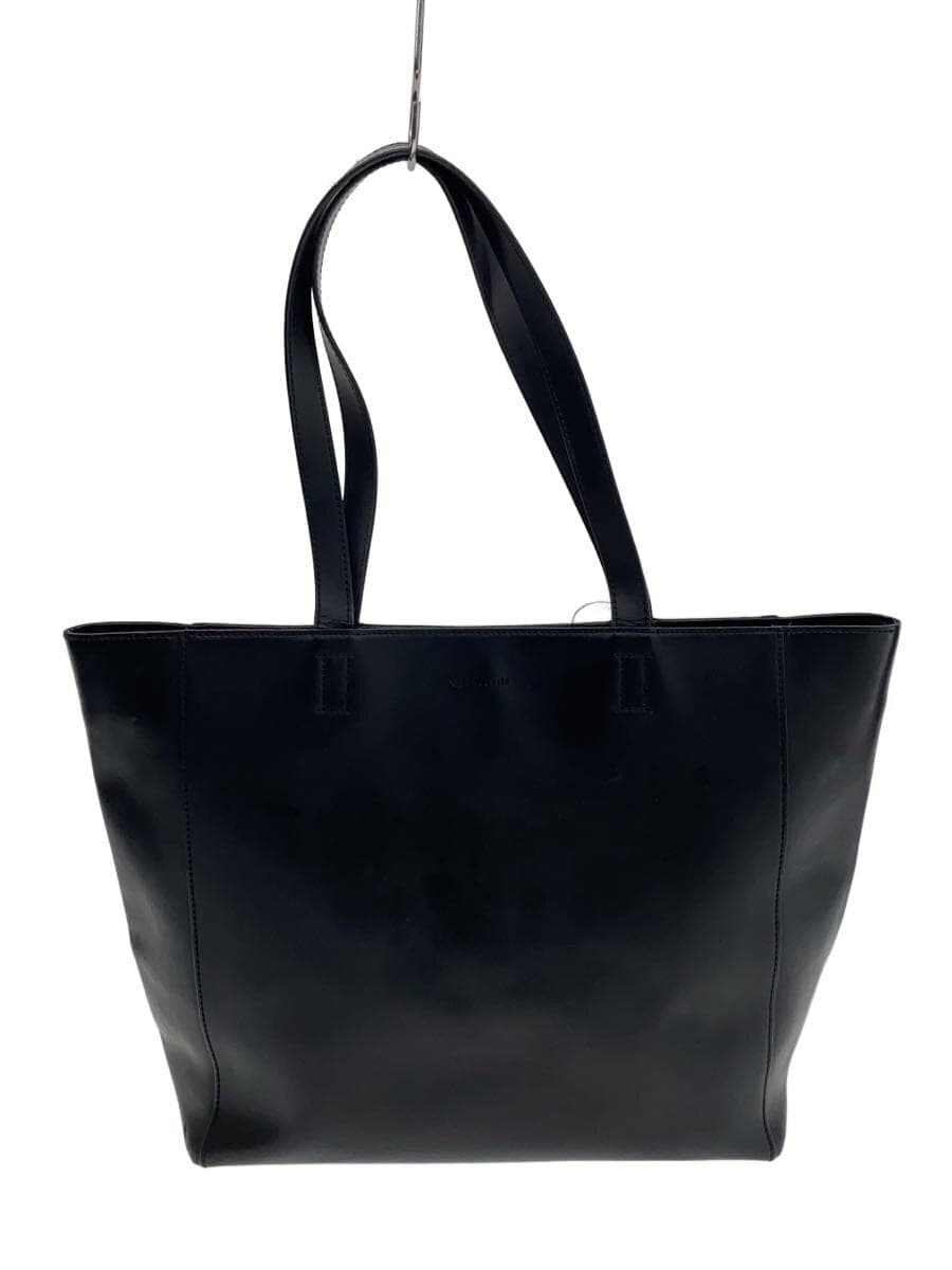NAUGHTIAM Tote Bag Leather BLK