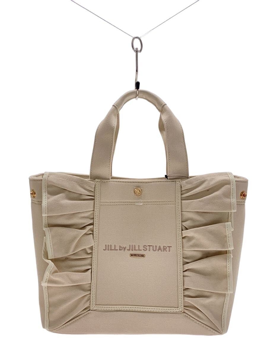 JILLSTUART Tote Bag Canvas BEG Solid 125-6183011